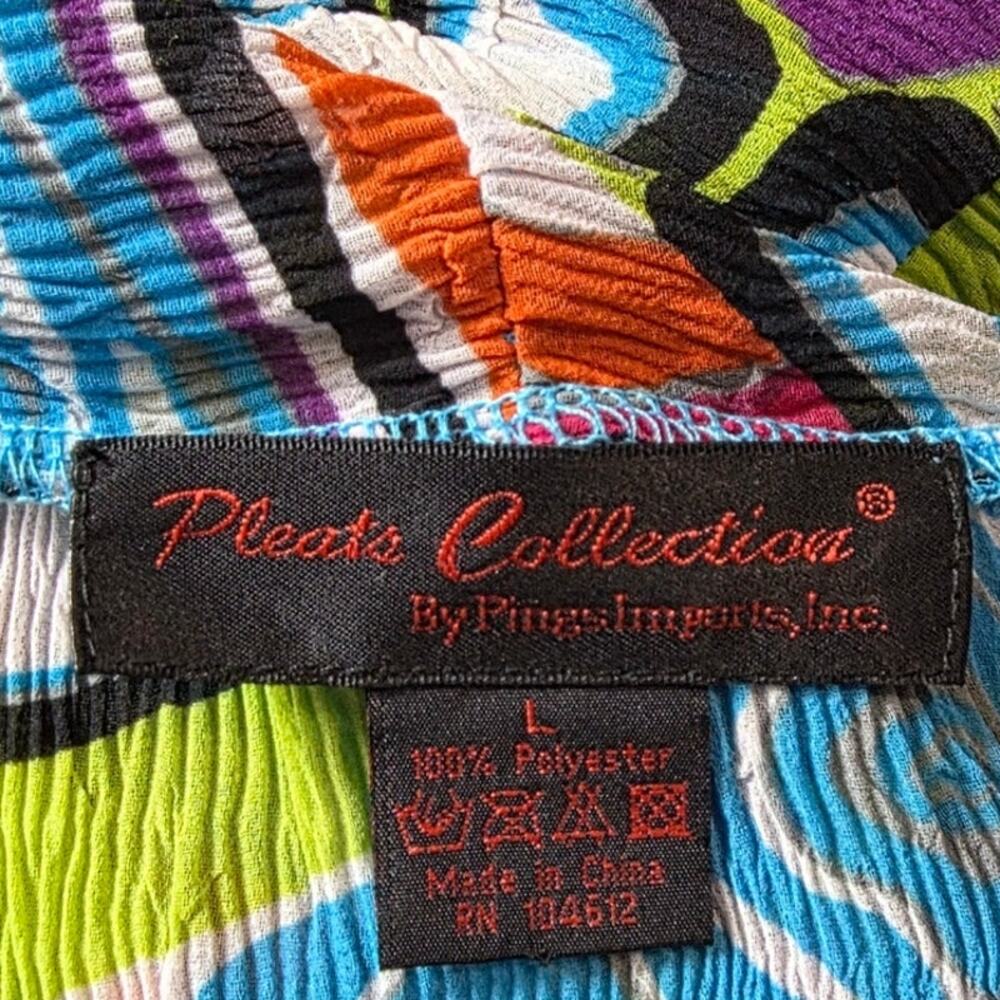 Plaza Collection Butterfly Kidcore Cardigan Womens L Multicolor Y2K Indie Artsy - Picture 7 of 9
